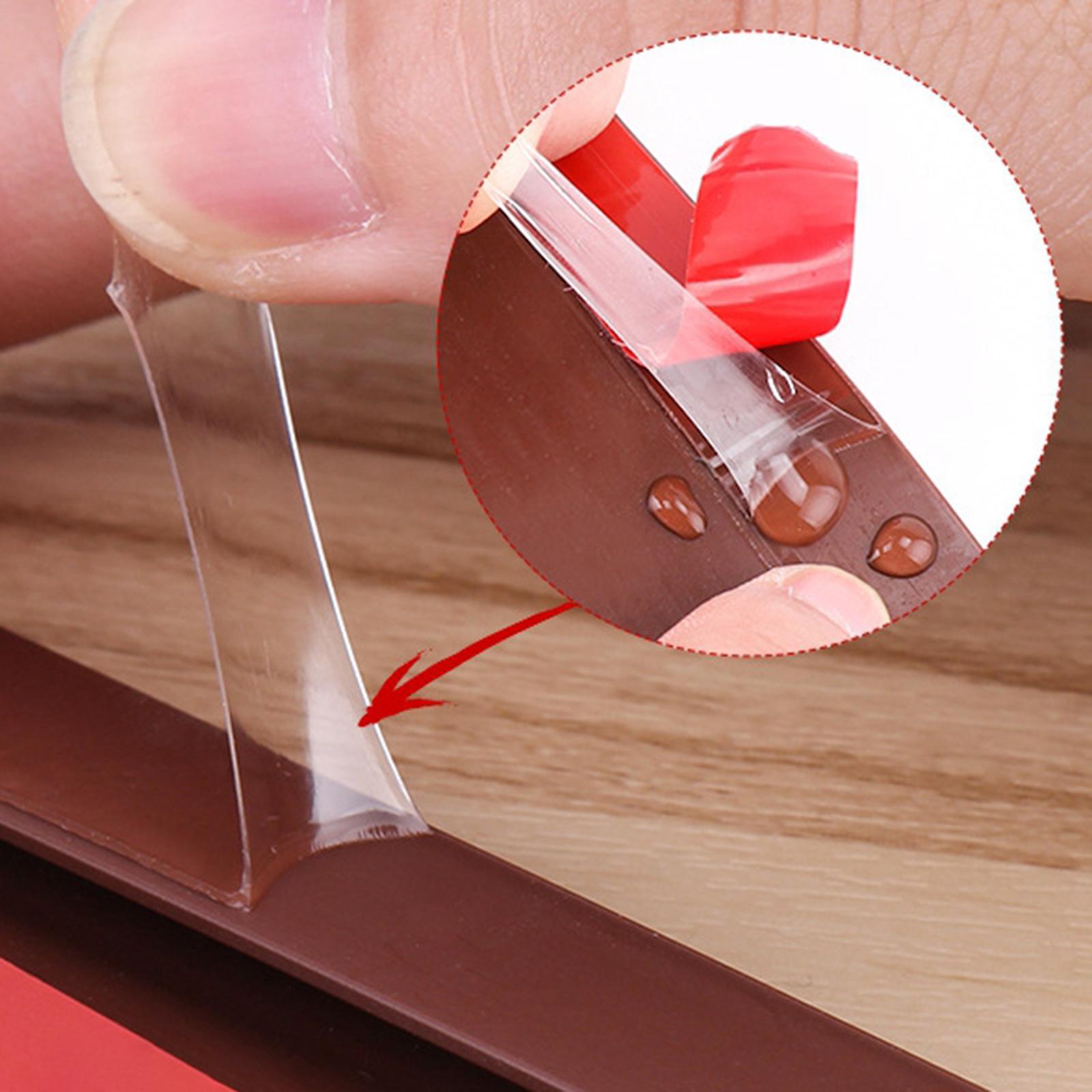 Door Bottom Seal Strip Draft Stopper under Door Bottom Guard for Large Door Frame