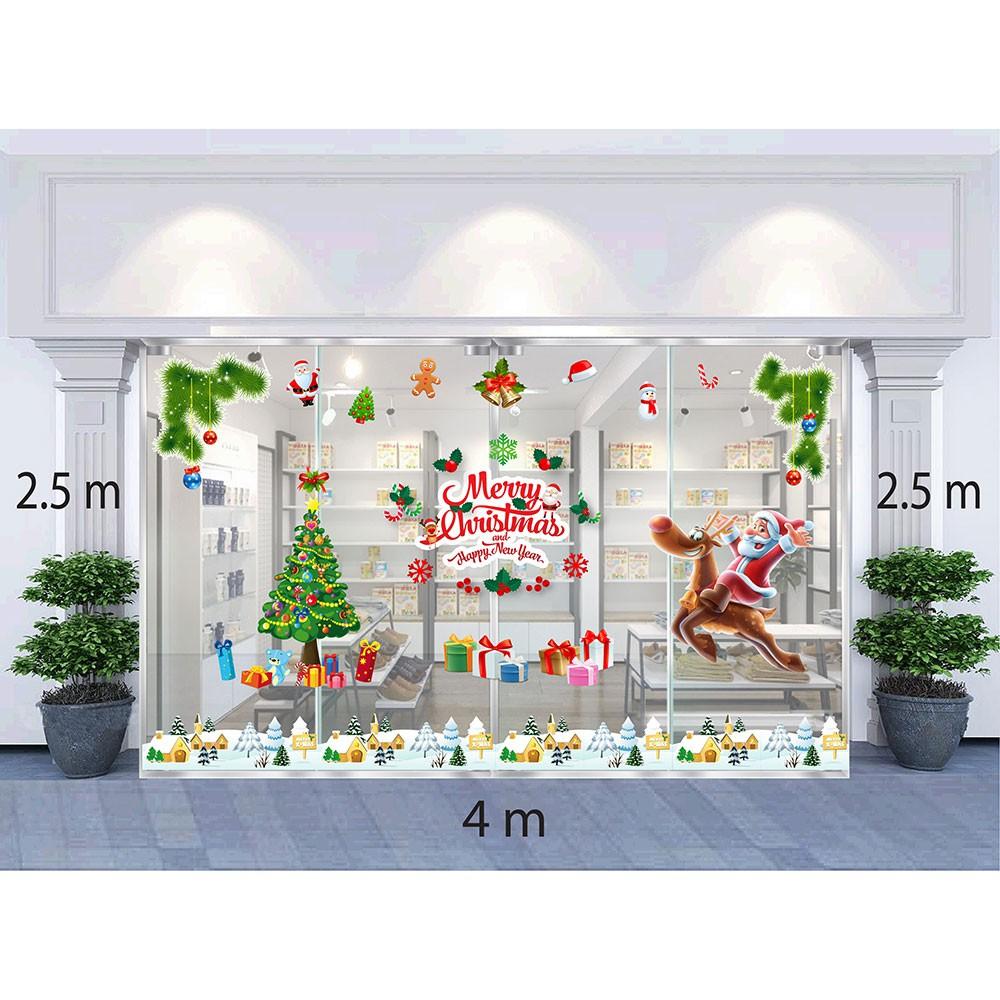 DECAL TRANG TRÍ NOEL 2021 COMBO SỐ 19