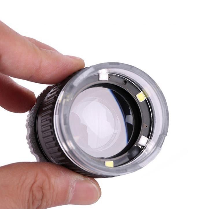 Kính Lúp Cầm Tay Kèm Đèn Led Độ Phóng Đại 30X HD TH-9006B