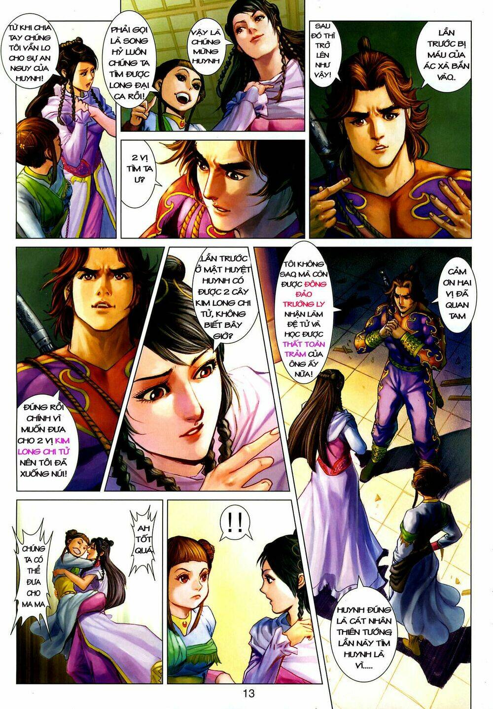 thần chưởng long kiếm phi chapter 8 15