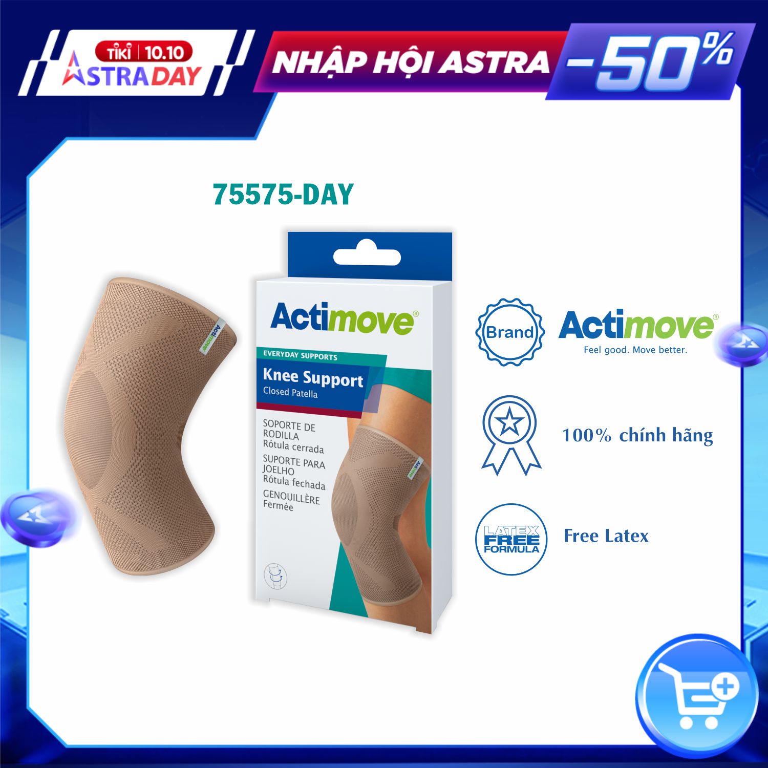 Bó gối 75575-DAY Actimove Knee Support