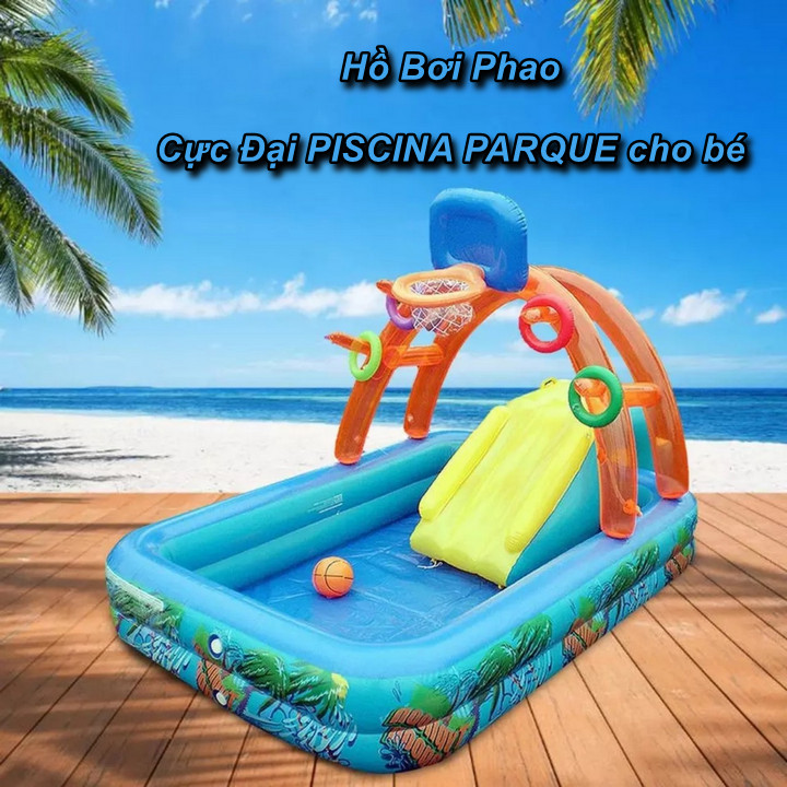 Hồ Bơi Cực Đại Tại Nhà PISCINA PARQUE Cho Gia Đình Bạn