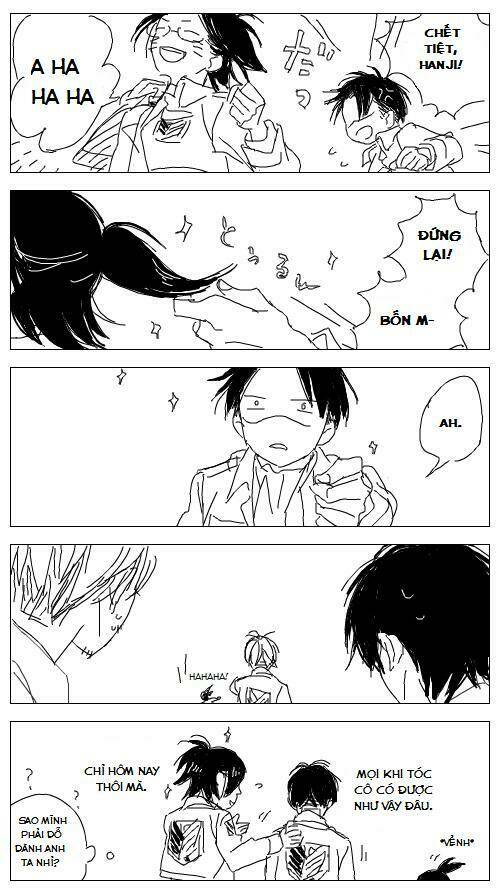 tấn công người khổng lồ - doujinshi levihan chapter 5 3