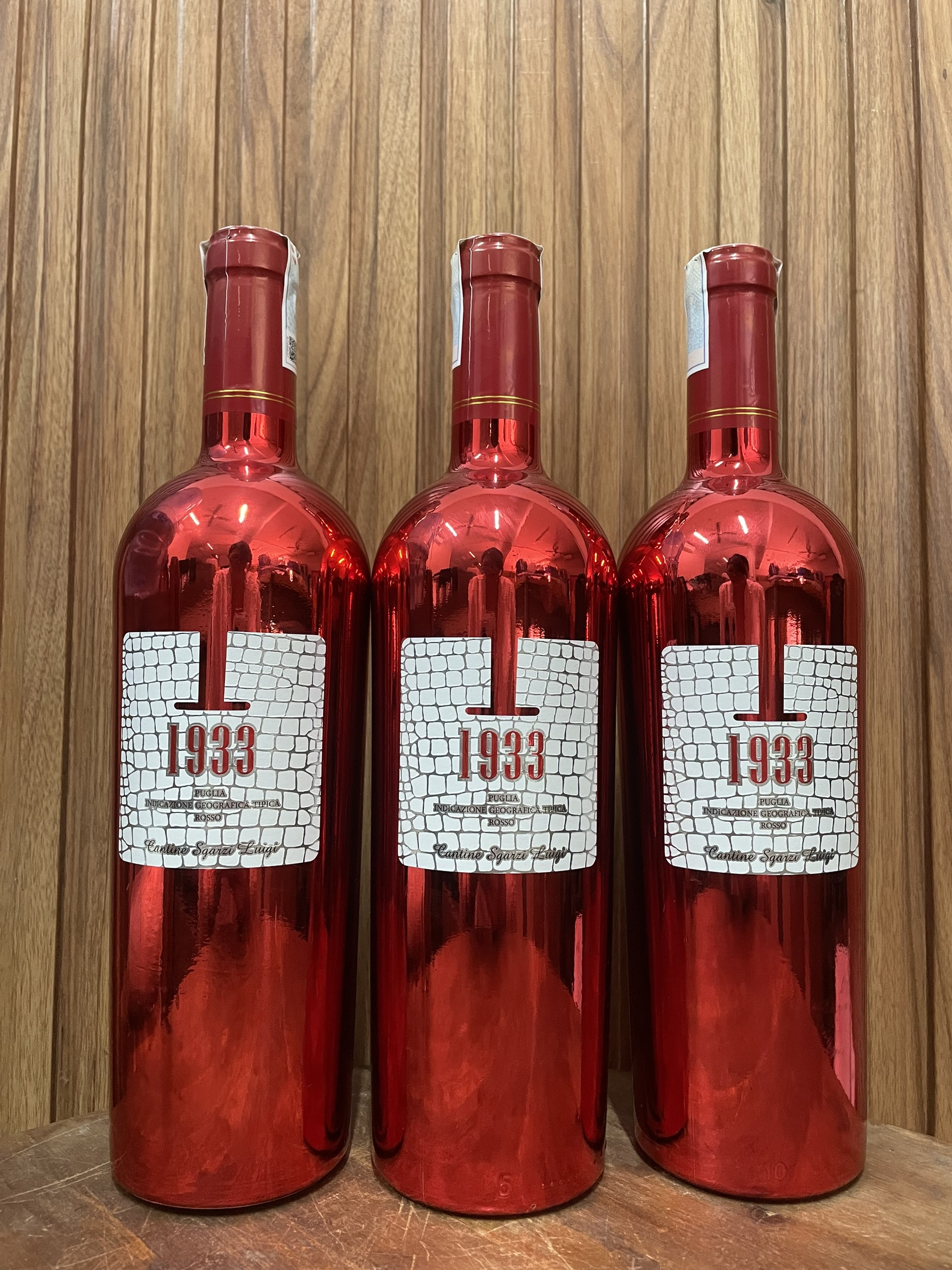 Vang Ý 1933 Ruby - Chai Màu đỏ