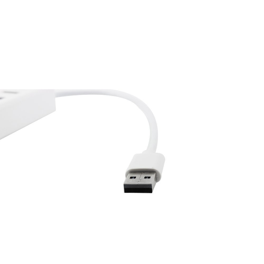 ROGTZ Hub Đa Năng Chia 2 Cổng USB 2.0 + Card Âm Thanh + Lan RJ45 - Hàng Nhập Khẩu