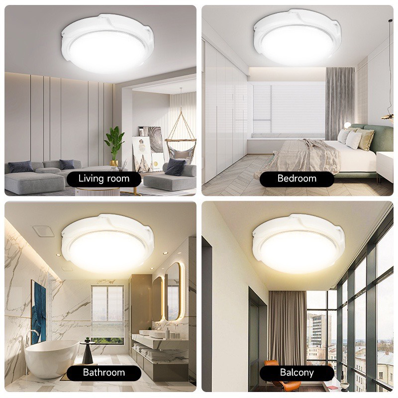 Đèn năng lượng mặt trời ốp trần 400W – Vỏ nhôm, Tấm pin NLMT rời, Ánh sáng trắng- 400WOT