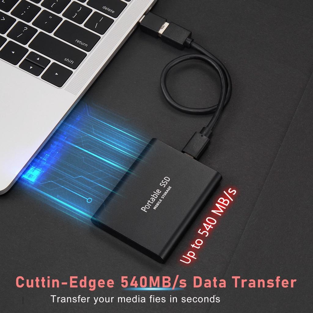 Ổ Cứng Ngoài SSD USB3.0 Tốc Độ Cao 8TB / 16TB / 32TB
