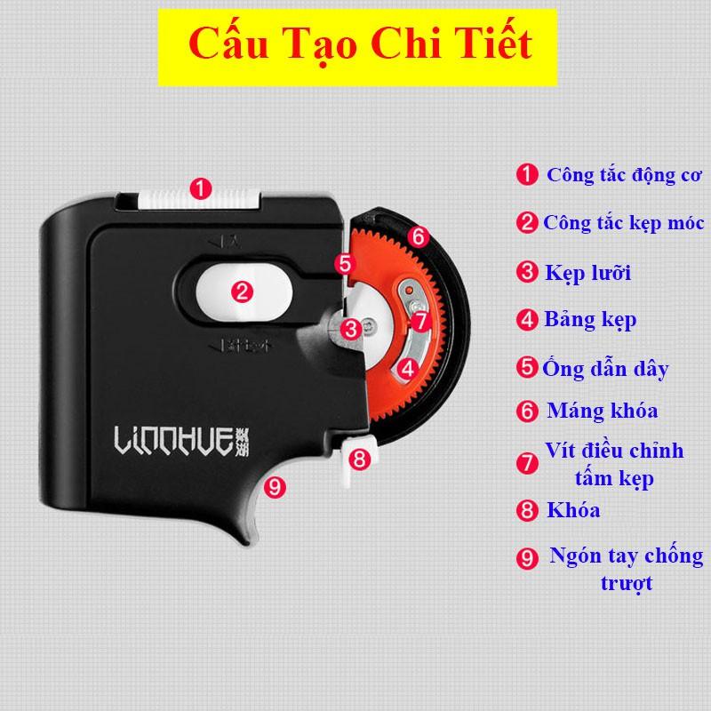 Máy buộc lưỡi câu cá LINNHUE - Dụng cụ buộc lưỡi câu tiện dụng PK-49