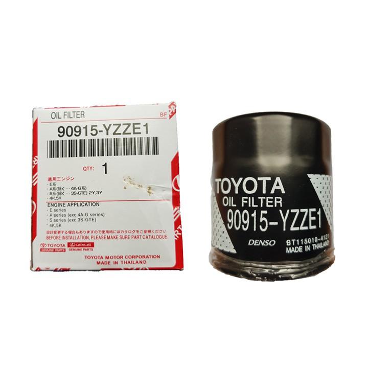 Bộ 2 chiếc lọc dầu nhớt cho xe Toyota Vios - Altis - Camry - 90915-YZZE1