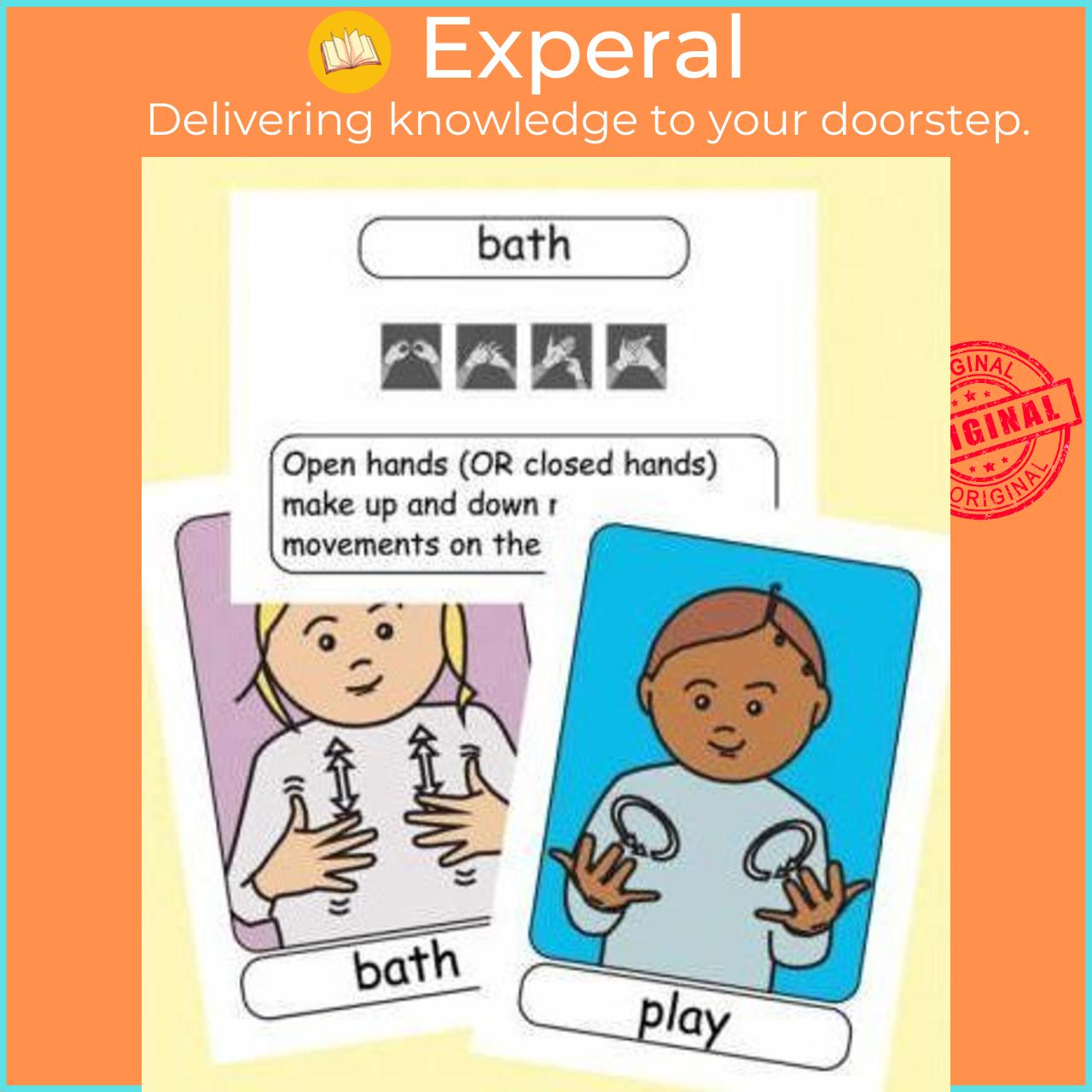 Sách - Let's Sign BSL Flashcards : Early Years and Baby Signs