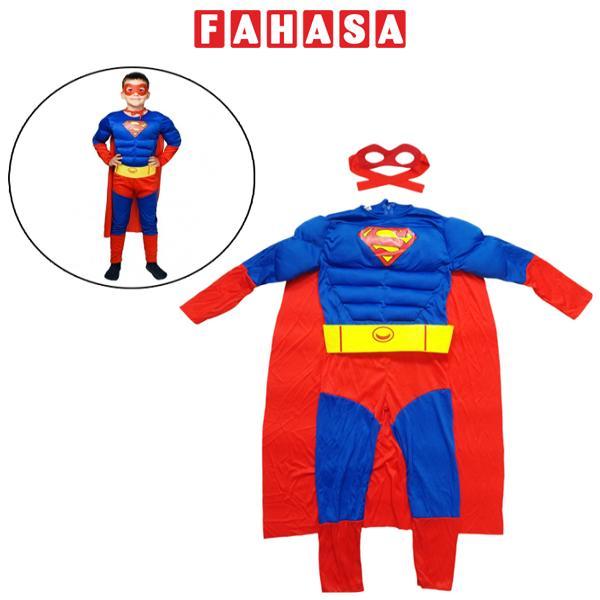 Bộ Trang Phục Super Man - Hóa Trang Halloween Bé Trai - Size M - Nuan Nuan LC2864