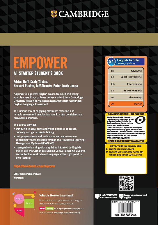 Empower A1 Starter Student's Book