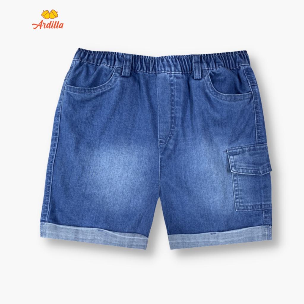 Quần Short Jeans/Bò Bé Trai ARDILLA Phong Cách Năng Động, Chất Vải Mềm Mại, Thoải Mái Cho Bé 2-11 Tuổi KB1604