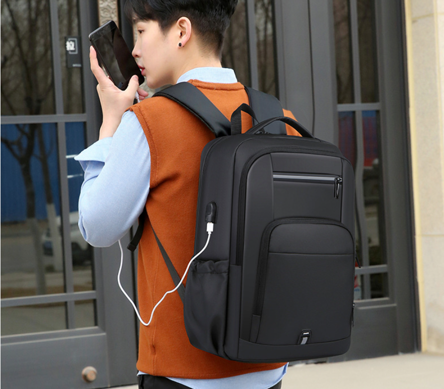 Balo laptop nam đa chức năng cao cấp phong cách mới 15.6