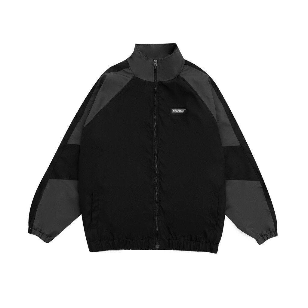 Áo Khoác Dù Nam Nữ 2 Lớp Cao Cấp Unisex In Chữ TWENTI Phối Màu Năng Động Cá Tính