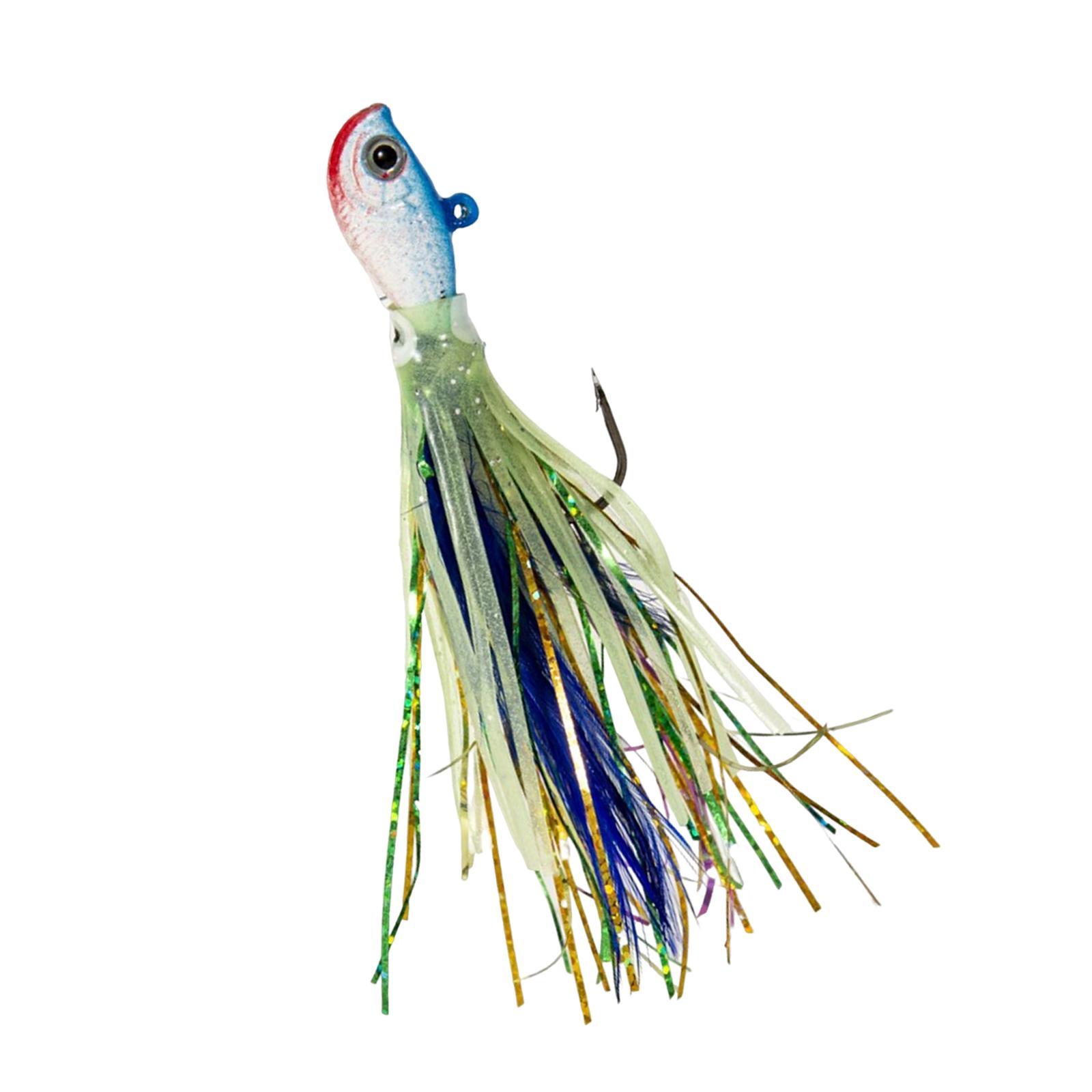 Luminous Lifelike Squid Skirt  Sea Fishing  Glow Fishing  Hook