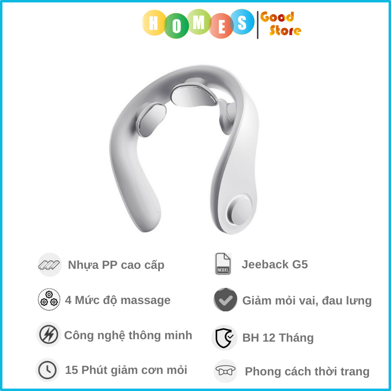 Máy Massage Cổ XIAOMI JEEBACK G5 Thông Minh - Hàng Chính Hãng