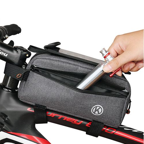 Túi xe đạp Điện thoại phía trước Túi xe đạp cho ống xe đạp Màn hình cảm ứng không thấm nước Gói yên xe cho phụ kiện xe đạp 6.4 inch