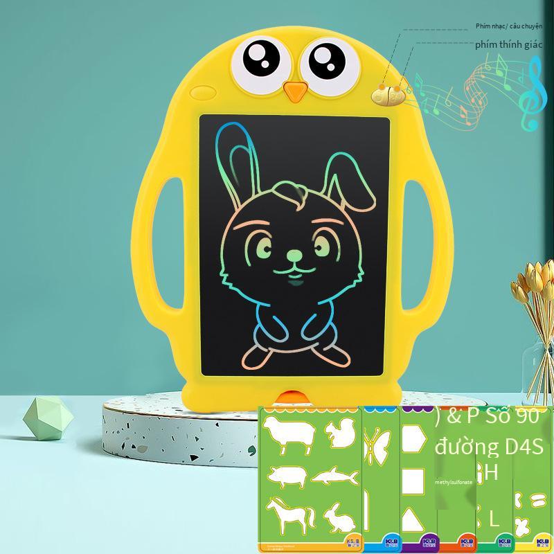 Bảng viết tay LCD quảng cáo bảng viết rõ ràng một phím bảng vẽ phim hoạt hình điện tử bảng vẽ thông minh cho trẻ em