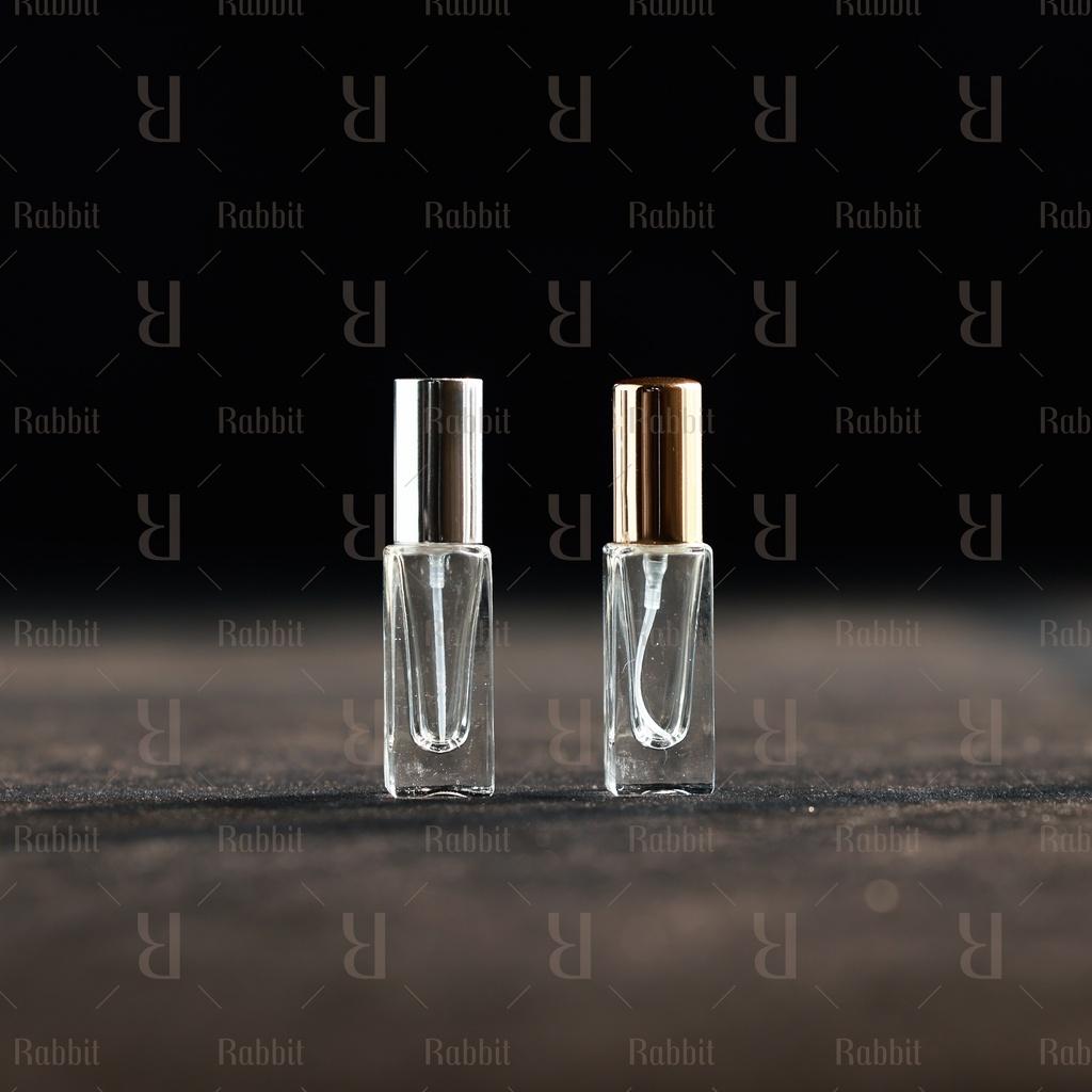 Chai chiết nước hoa vuông màu trắng Rabbit Lab 5ml