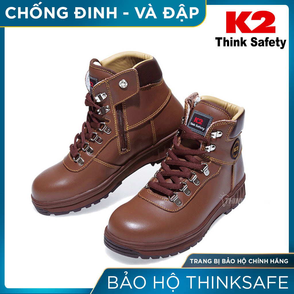 Giày bảo hộ K2 Safety chính hãng, giày lao động Hàn Quốc kiểu dáng thể thao, thiết kế cao cấp, thời trang, giày bảo hộ lao động nam chống đinh, đi công trình, công trường - K2-14