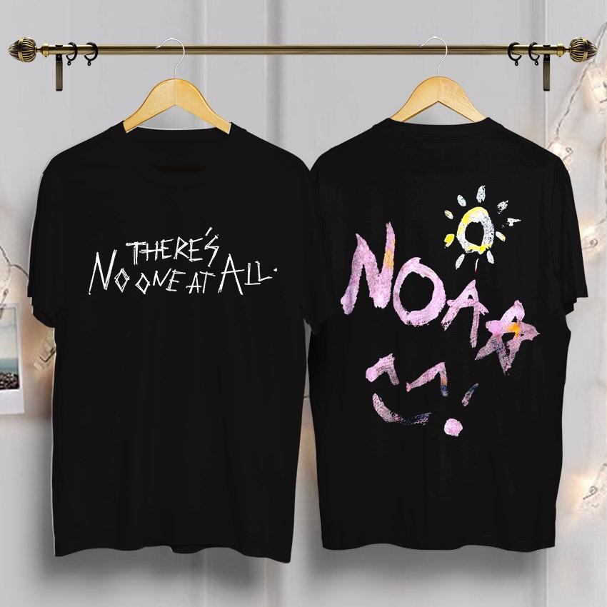 Áo thun, áo phông in hình nam nữ form rộng in hình sau lưng anh có ai kìa-TNOA001