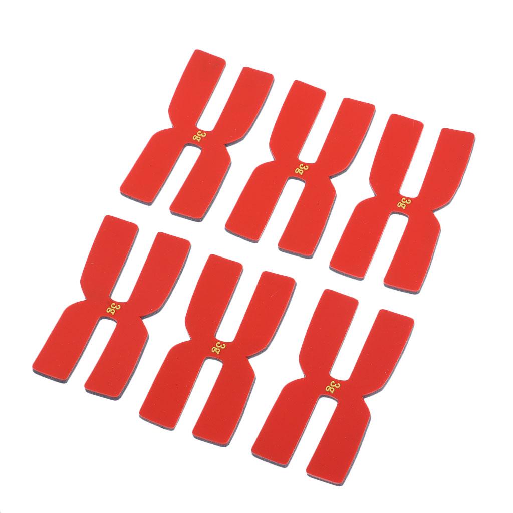 6X Weighted Silicone Tape Add Power/Weight On Tennis Racket Racquet 3g