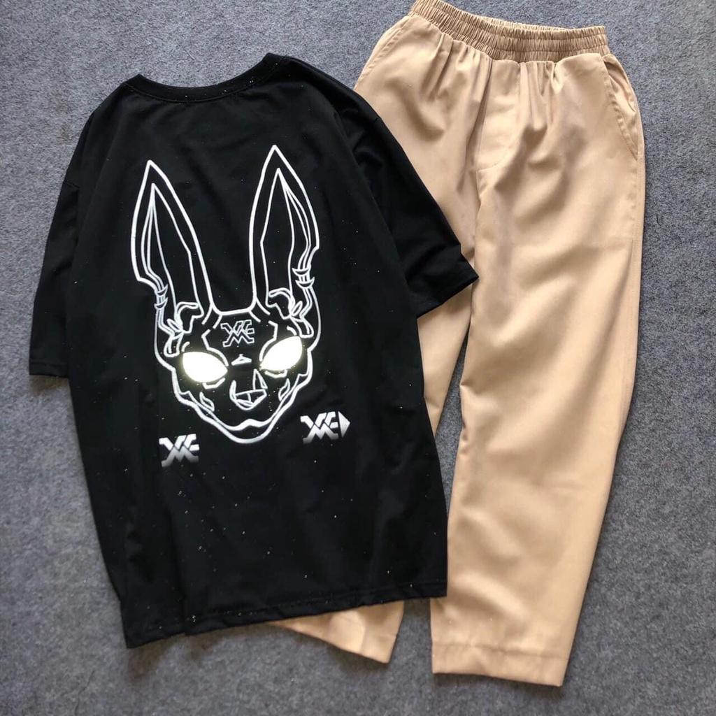 Quần baggy kaki SIB Clothing ống rộng nam nữ unisex SIB040