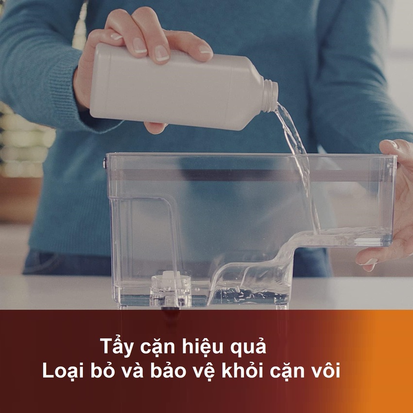 HÀNG CHÍNH HÃNG - Dung dịch tẩy cặn dùng cho máy pha cà phê Espresso Philips Saeco 250 ml CA6700