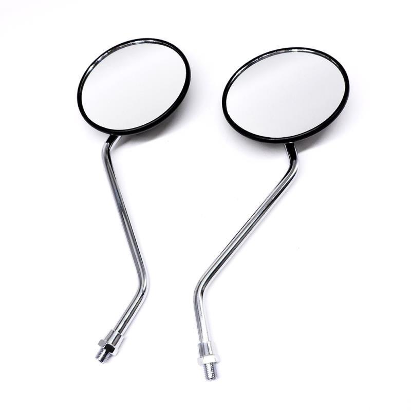 Gương Chiếu Hậu Hình Tròn 8mm 10mm Cho Xe Máy