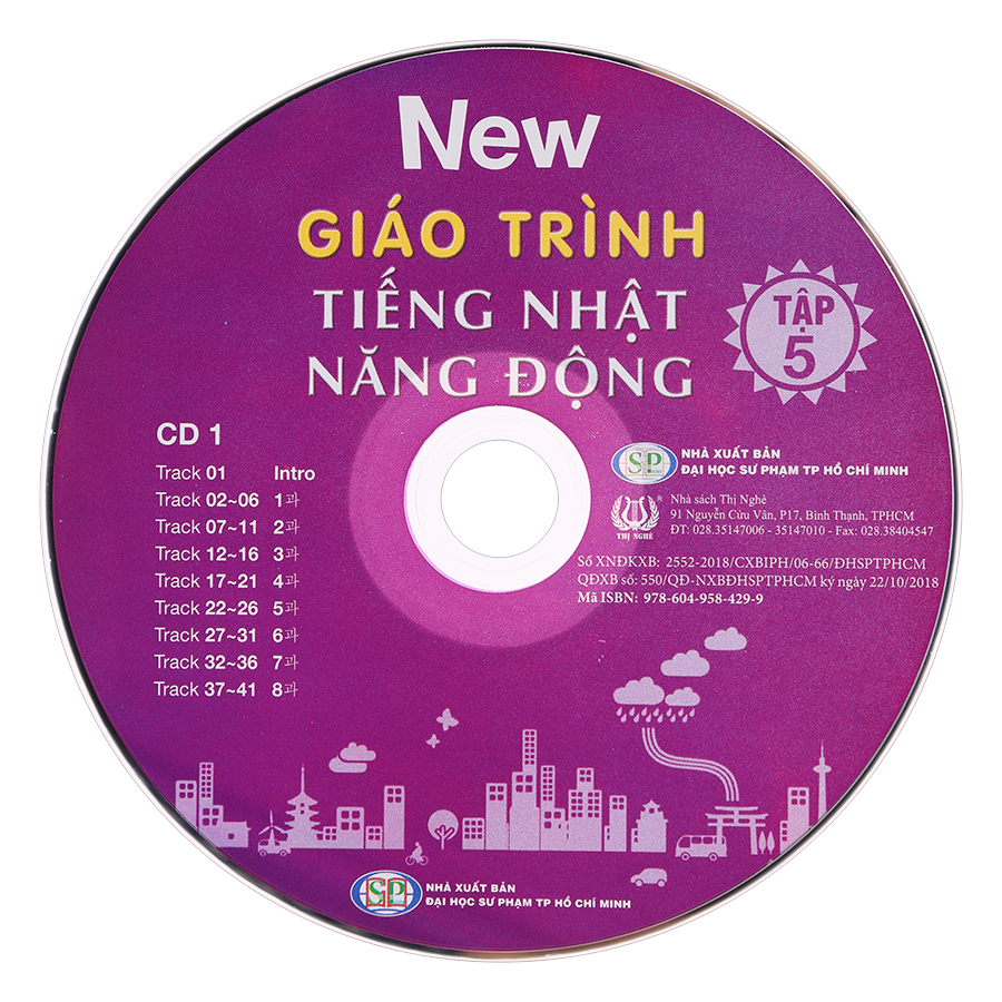 New Giáo Trình Tiếng Nhật Năng Động - Tập 5 (Kèm CD)