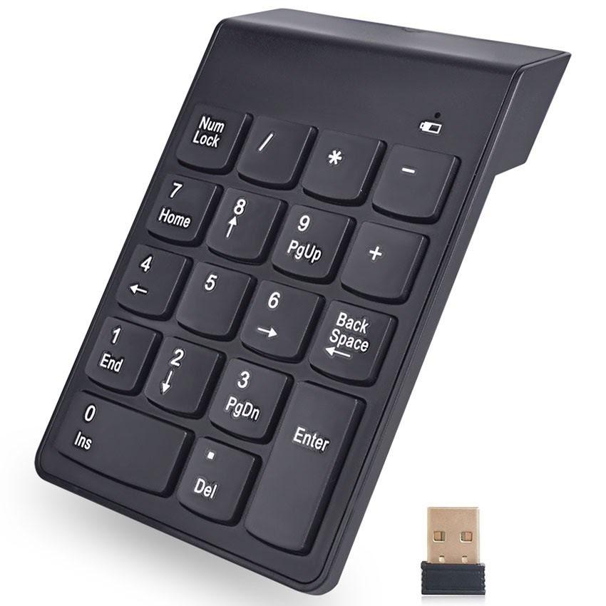 Mini Number Keyboard - Bàn phím số không dây cho laptop