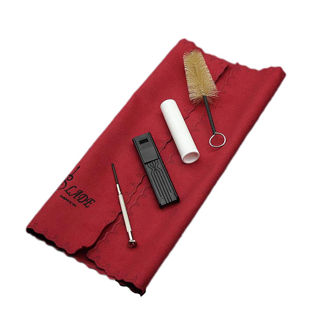 5-in-1 Cleaning Kit for Flute Clarinet Saxophone Woodwind Instruments