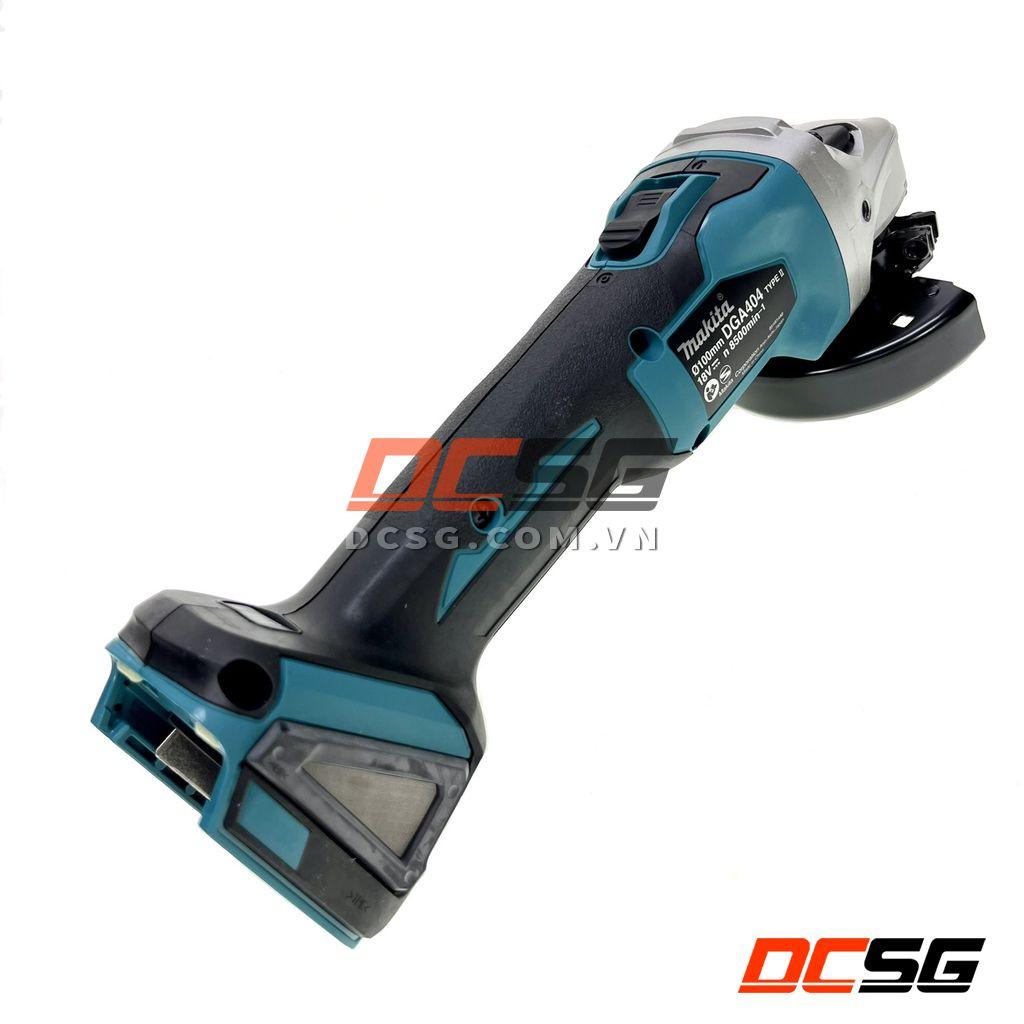 Máy mài góc 100mm dùng pin 18V Makita DGA404Z (không pin sạc) | DCSG