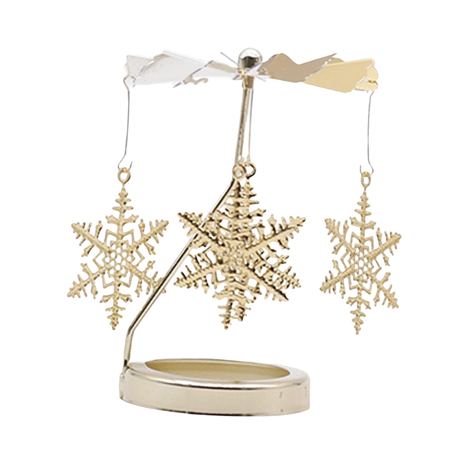 Tea Light Candle Holder Candle Ornament Rotating