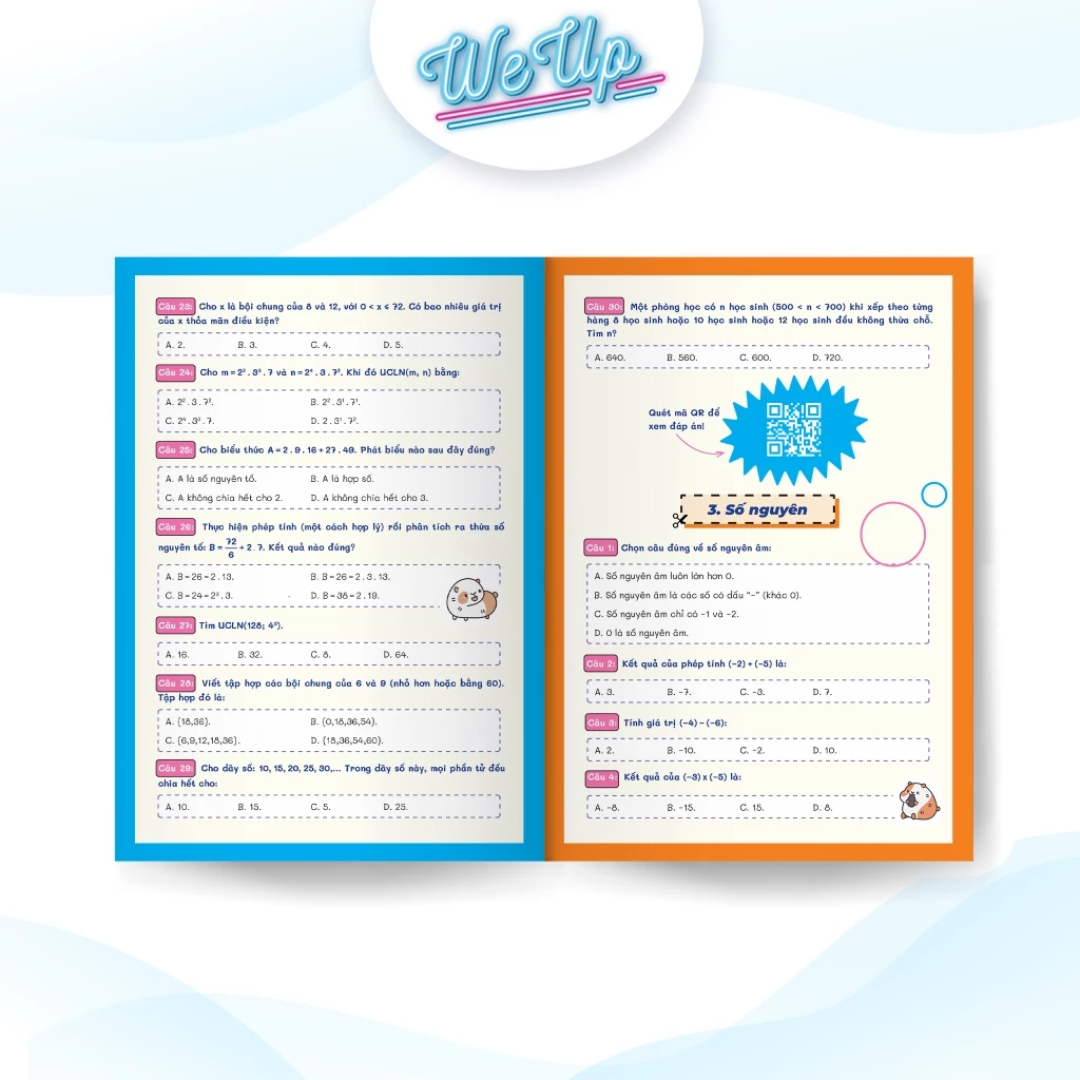 Combo 02 sách lớp 6: Sổ Mindmap 5 môn Toán Văn Anh Lí Hóa lớp 6 + 500 Bài tập Toán Văn Anh lớp 6
