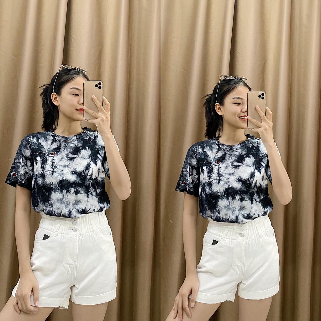 Quần short lưng thun chữ A xinh xắn