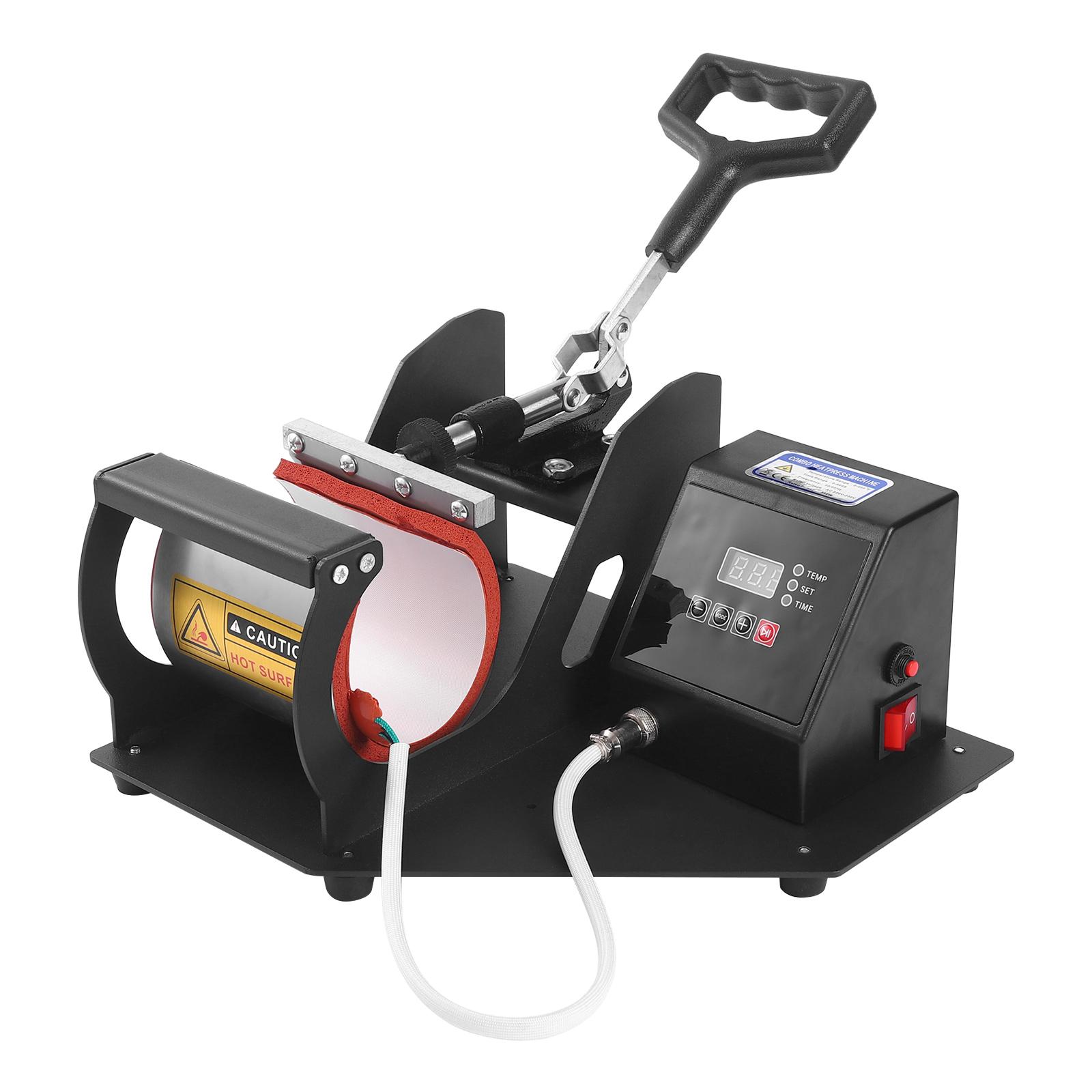 11oz Mug Heat Press Machine Hot Transfer Sublimation Digital Pressing Maker for Mug Coffee Cup Beer Stein Latte Cup