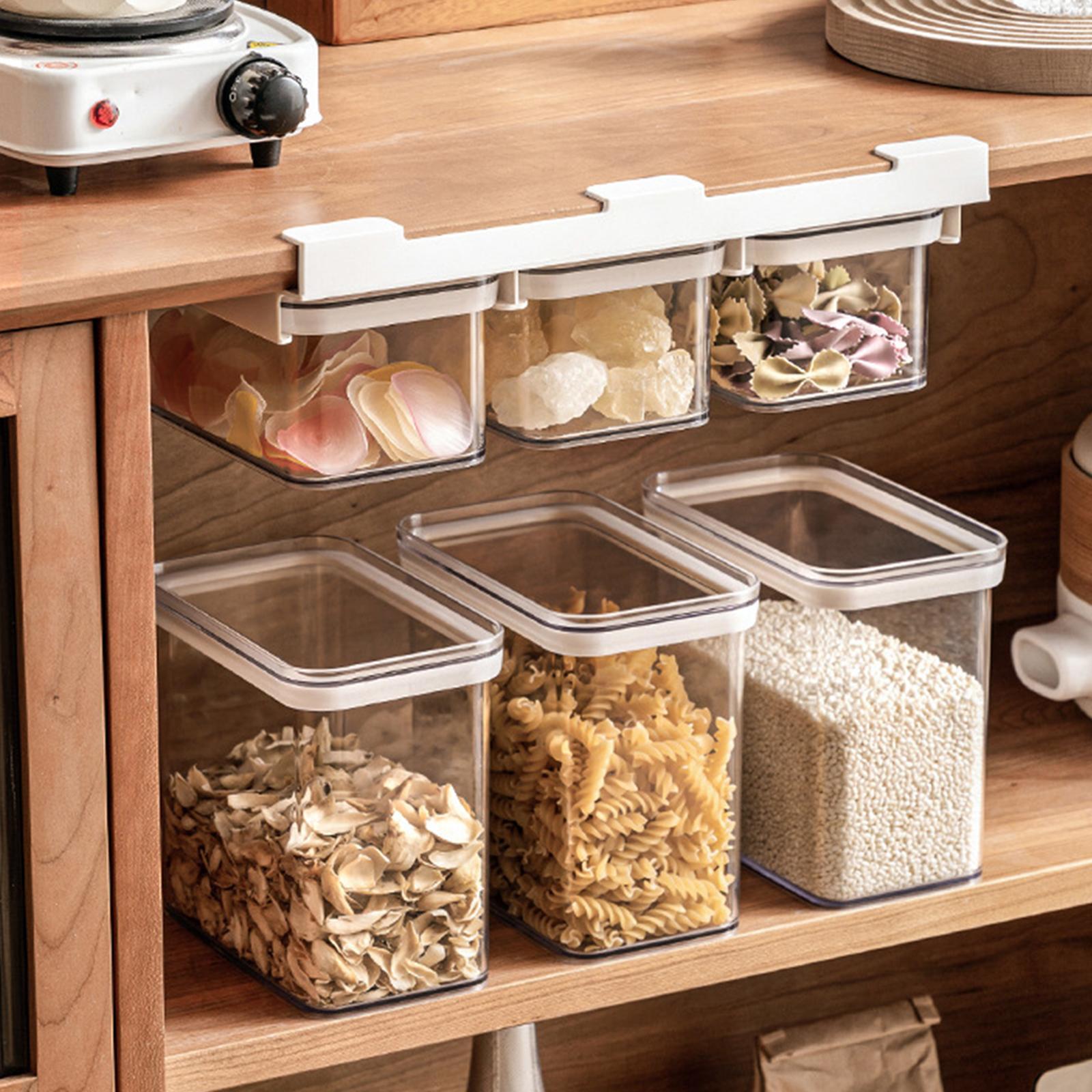 Food Storage Container Kitchen Food Canisters for Cereal Nuts Snack