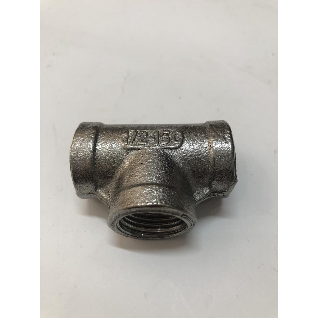 Tê 3 Đầu Ren Trong 21mm Inox 304