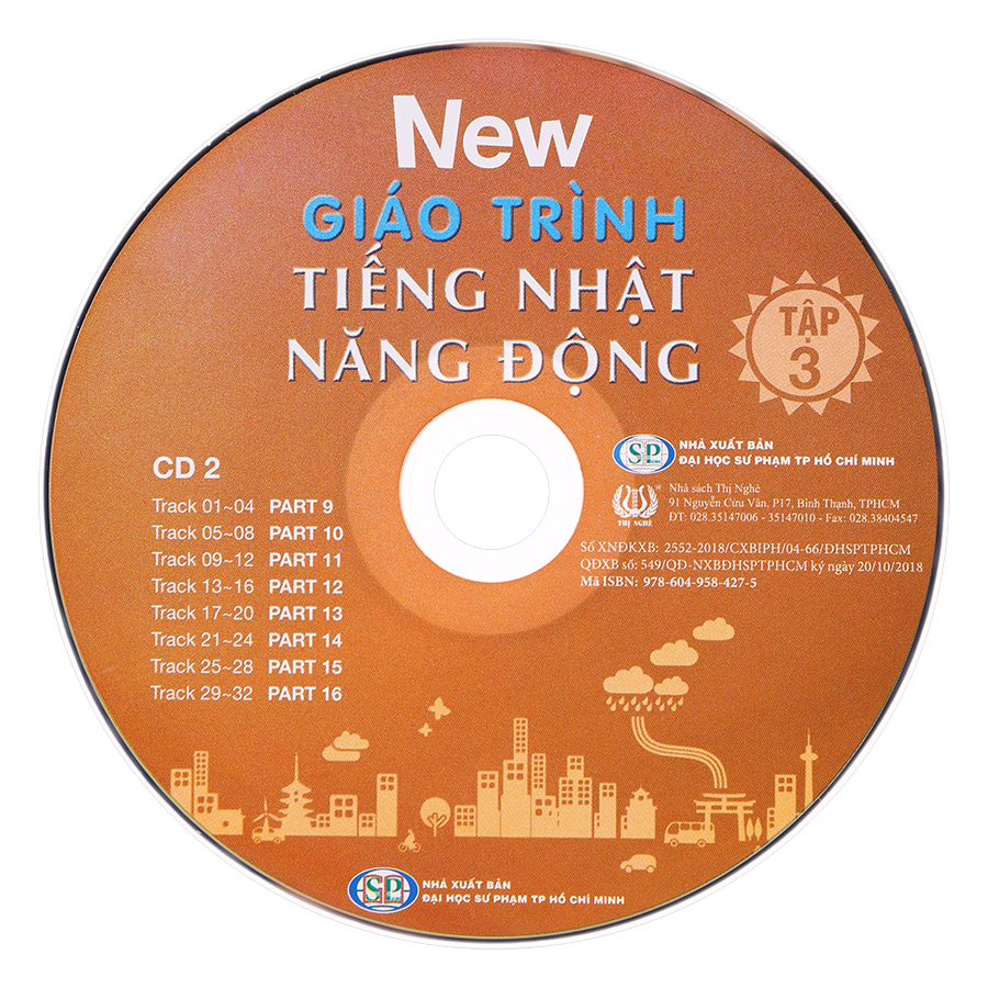 New Giáo Trình Tiếng Nhật Năng Động - Tập 3 (Kèm CD)