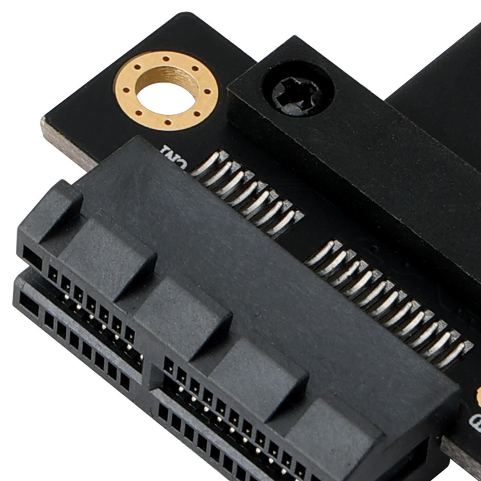 PCI Express Extension Cable PCIe x1 to x1 x4 for Motherboard Converter