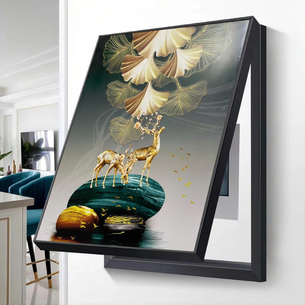 Tranh Che Ổ Điện Tráng Gương 50 cm x 40 cm Mẫu Ngang Tranh che ổ điện tủ điện tráng gương - Mẫu 11 - Dọc