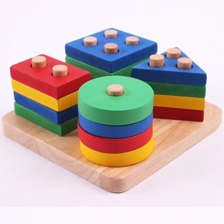 COMBO thả hình 16 khối và xếp cầu vồng 7 màu