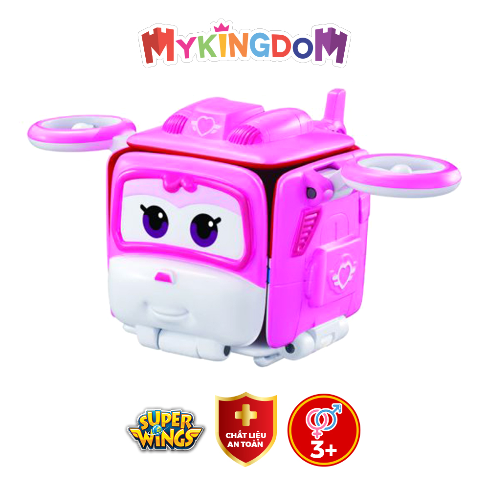 Đồ chơi mô hình SUPERWINGS Hộp biến hình Super wings- Dizzy lốc xoáy YW740574