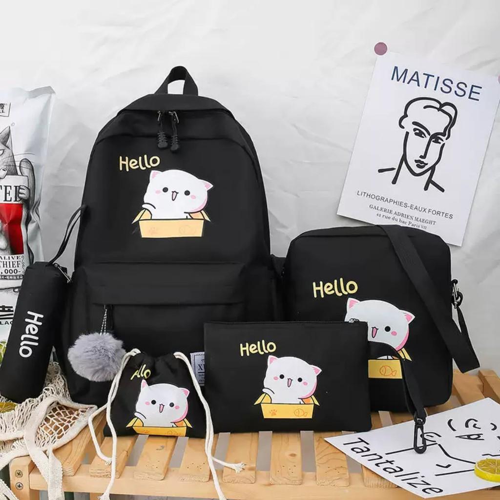 Set 4 món cặp đi học đẹp