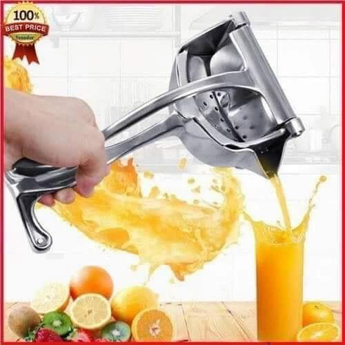 Dụng Cụ Ép Trái Cây Bằng Tay Gang Inox, tiện lợi, an toàn, dụng cụ ép hoa quả, máy ép cam