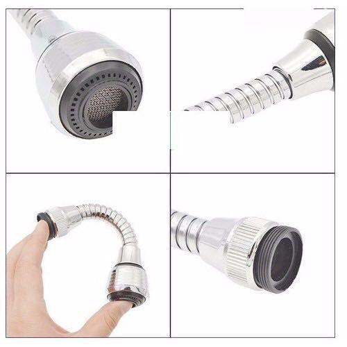 Vòi Rửa Bát INOX Vòi Tăng Áp Xoay 360 Độ có sỉ