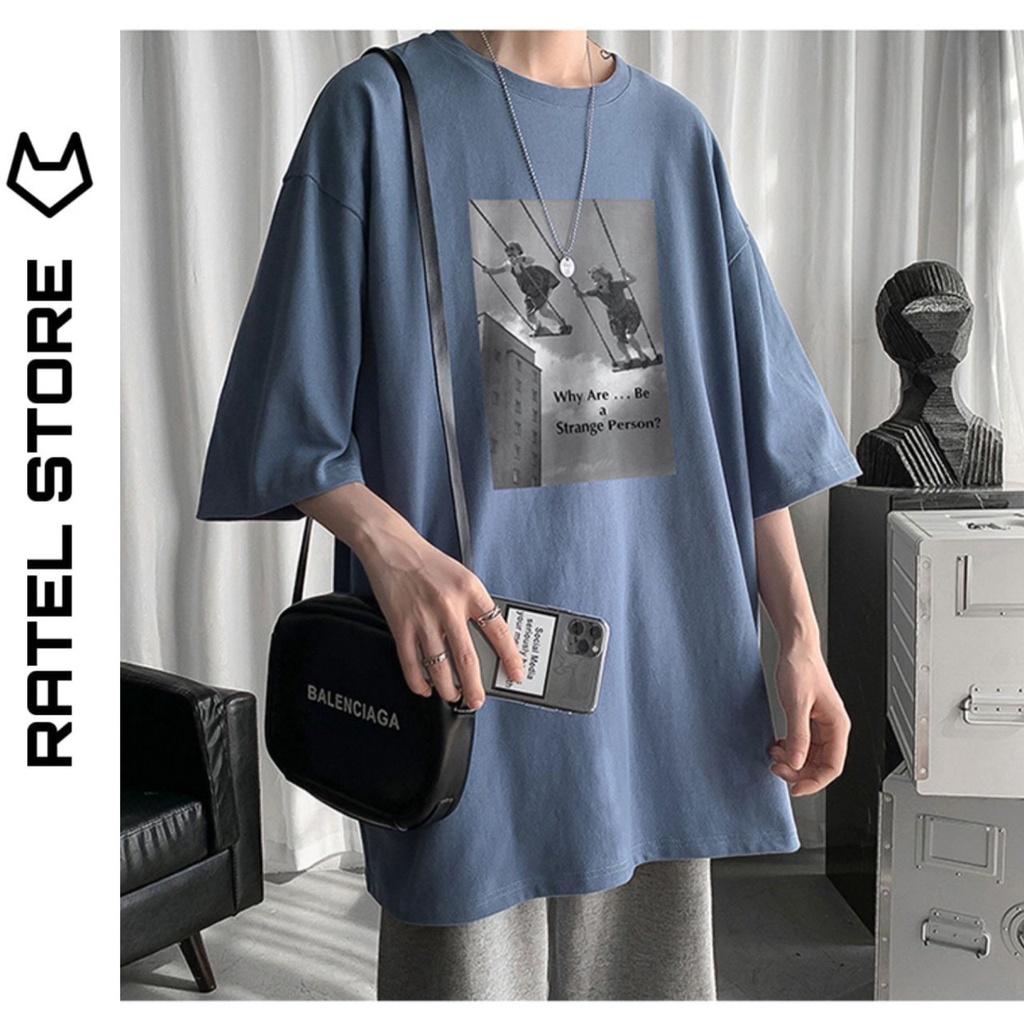 Áo Thun Tay Lở Strong Unisex Form Rộng Hot Trending