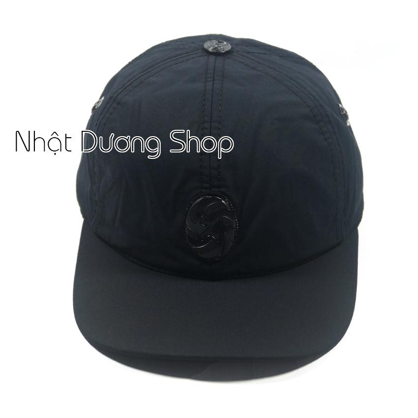 Nón kết cao cấp - Chất liệu vải kaki kết hợp với mặt da tròn họa tiết & chữ Z cùng với sò kiểu nổi bật